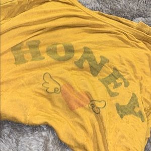 yellow honey shirt